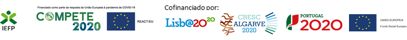 Medida financiada pelo Fundo Social Europeu - Logotipos