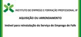 Imóvel para reinstalação do Serviço de Emprego de Fafe
