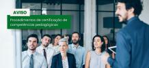 Imagem da notícia Atualização dos valores das taxas aplicáveis aos procedimentos de certificação de competências pedagógicas e de autorização de funcionamento de cursos