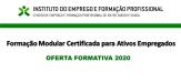 Formação Modular Certificada para ativos empregados