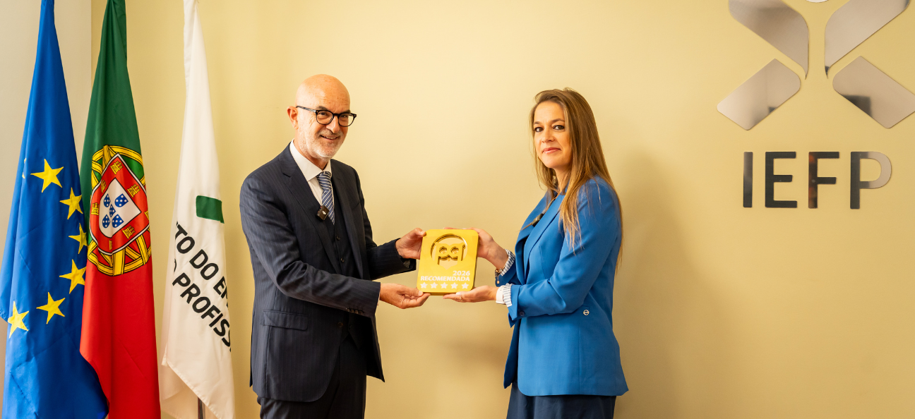 Imagem da notícia IEFP distinguido como Marca Recomendada 2026