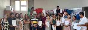 Entrega de Certificados  Português Língua de Acolhimento em Coimbra