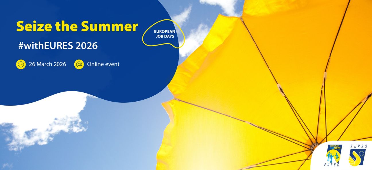Imagem da notícia Feira de Emprego online | SEIZE THE SUMMER #withEURES!