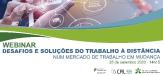 Webinar “Os desafios e soluções do trabalho à distância num mercado de trabalho em mudança”