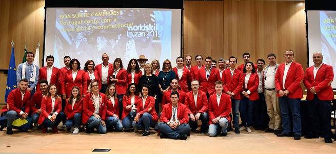 Imagem da notícia Homenagem à equipa que representou Portugal no WorldSkills Kazan 2019